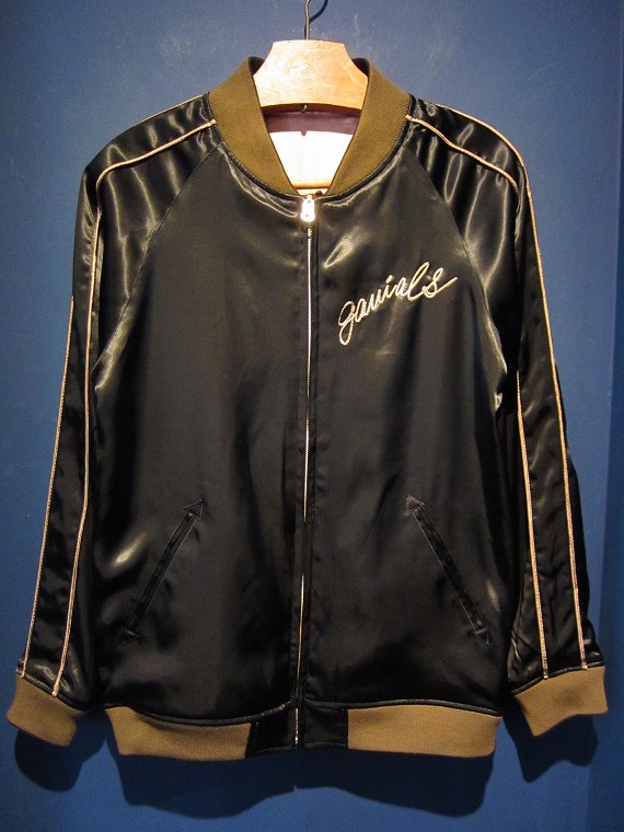 GAVIAL ガヴィル souvenir jacket (PINK/BLACK) スカジャン | SWINDLE