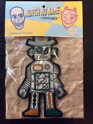 NORTH NO NAME×SWINDLE 9th "ROBOT" FELT PATCH