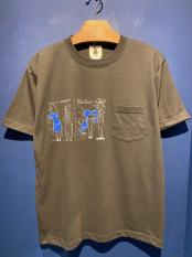 EDWARD LOW ”ENTHUSIASM!” POCKET T (BLK)