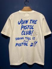 EDWARD LOW ”PISTOL CLUB!” T (WHT)