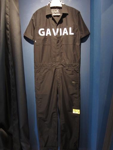 GAVIAL / s/s jumpsuits (BLACK)