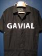 GAVIAL / s/s jumpsuits (BLACK)