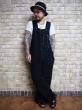 NORTH NO NAME/ 30’s TYPE LINEN OVER ALL(BLACK)