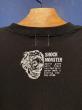 EDWARD LOW ”SHOCK" S/S SWEAT & SHORTS (BLACK)