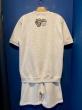 EDWARD LOW ”SHOCK" S/S SWEAT & SHORTS (ASH GRAY)