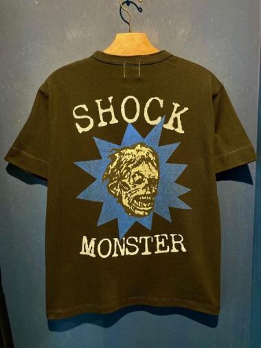 EDWARD LOW ”SHOCK" S/S HENRY Tee (BLACK)