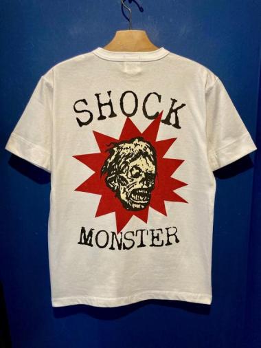 EDWARD LOW ”SHOCK" S/S HENRY Tee (WHITE)