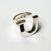 【受注生産】WEIRDO / FUCK U RING