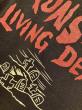 WEIRDO / LIVING DEAD - S/S HENRY T-SHIRTS (BLACK)