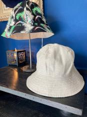 NORTH NO NAME/ HAWAIIAN RIVERSIBLE HAT (BLACK)