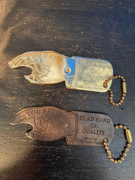 GLAD HANDグラッドハンド/GH YOU PAY SPINNER - KEY FOB ユーペイスピナー キーホルダー | SWINDLE GLAD HANDグラッドハンド/GH YOU PAY SPINNER - KEY FOB ユーペイスピナー キーホルダー | SWINDLE