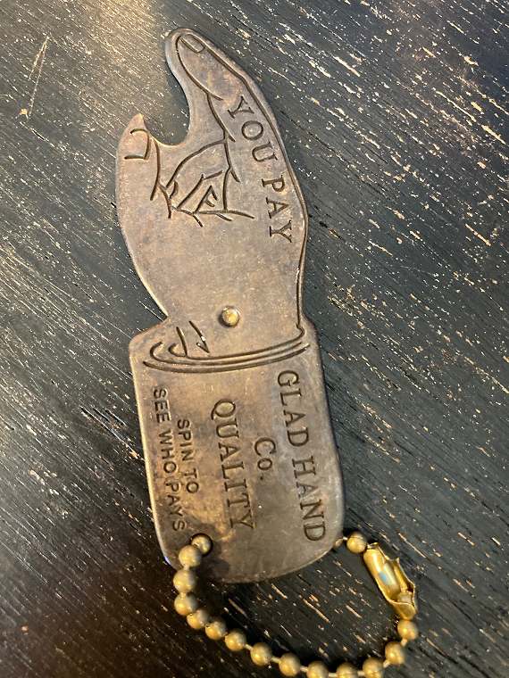 GLAD HANDグラッドハンド/GH YOU PAY SPINNER - KEY FOB ユーペイスピナー キーホルダー | SWINDLE GLAD HANDグラッドハンド/GH YOU PAY SPINNER - KEY FOB ユーペイスピナー キーホルダー | SWINDLE