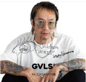 【予約商品】Mr.CASANOVAxGVLS glasses”WIRED”(Gold)