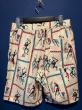 NORTH NO NAME /  ”Dancer pattern” Shorts(WHT)