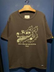 GAVIAL / s/s big tee_OOKAMI (Charcoal)