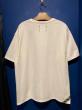 GAVIAL / s/s big tee_OOKAMI (White)