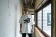 GAVIAL / s/s big tee_OOKAMI (White)