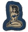 North No Name/ FELT PATCH (PINUP Girl)