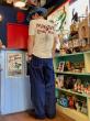 WEIRDO / LIVING DEAD - S/S HENRY T-SHIRTS (WHITE)