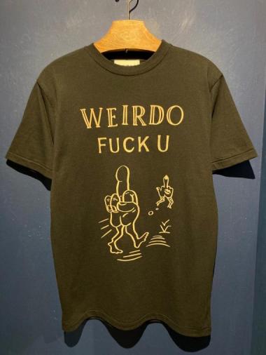 WEIRDO/ FUCK U - T-SHIRTS (BLACK)