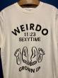 WEIRDO/ TWENTY MINUTES - T-SHIRTS (WHITE)