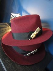 5WHISTLE / ”NUDE” FELT HAT (BURGUNDY)