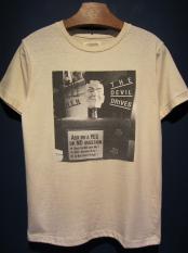 5WHISTLE / DEVIL PHOTO TEE  (WHITE)