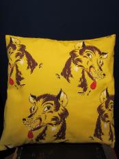 Delinquent Bros / HOLIDAY WOLF CUSHION