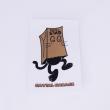 GAVIAL GARAGE/sticker & keyholder “black cat