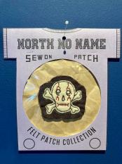 North No Name/ FELT PATCH (Skull)