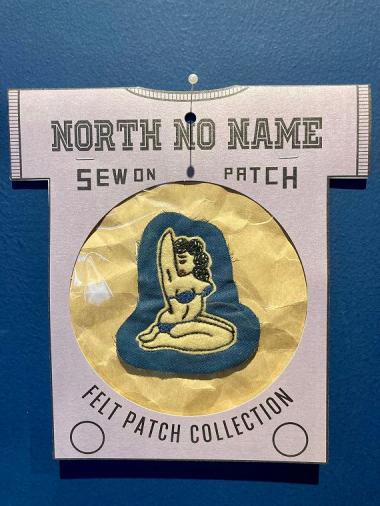 North No Name/ FELT PATCH (PINUP Girl)