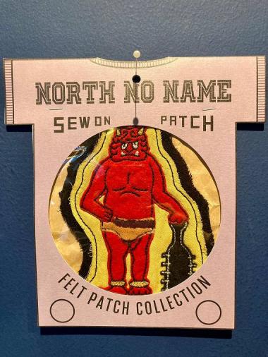 North No Name/ FELT PATCH (赤鬼)