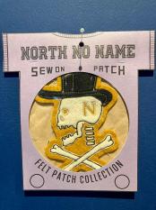 North No Name/ FELT PATCH (Hat Skull)