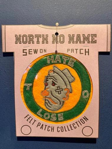 North No Name/ FELT PATCH (HATE TO LOSE)