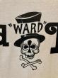 EDWARD LOW ”Skull Logo" S/S Tee (WHITE)