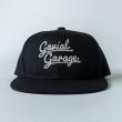 GAVIAL / flat visor cap (BLACK)