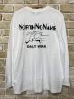 NORTH NO NAME/ ADVERTISING L/S T (WHITE)