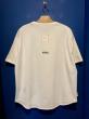 GAVIAL/ s/s round tee “fly” (WHITE)