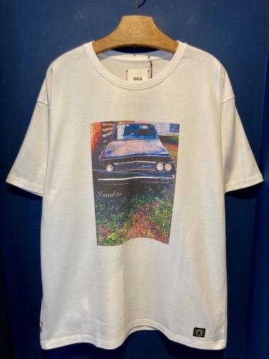 GAVIAL / s/s big tee “Special Six” (WHITE)