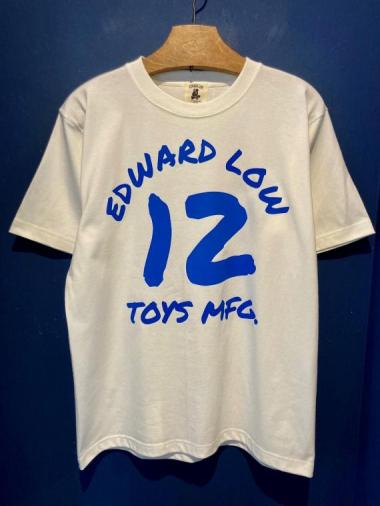 EDWARD LOW / ”TOYS MFG.” Tee (WHITE)