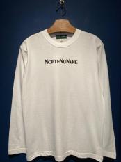 NORTH NO NAME/ ADVERTISING L/S T (WHITE)