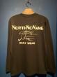 NORTH NO NAME/ ADVERTISING L/S T (BLACK)