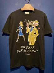 WOLFMAN×WEIRDO/ BIG BAD WOLF - T-SHIRTS (BLACK)