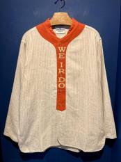 WEIRDO / MECHANICAL TOYS -L/S BASEBALL SH (ORANGE)