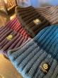 GAVIAL / two-tone knit cap