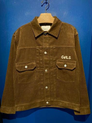 GAVIAL / corduroy trucker jacket