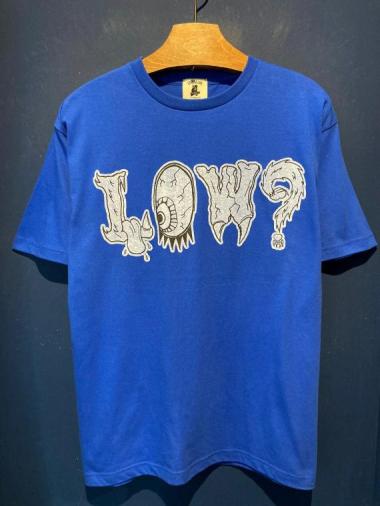 EDWARD LOW ”LOW?” Tee (BLUE)