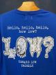 EDWARD LOW ”LOW?” Tee (BLUE)
