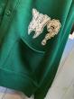 EDWARD LOW ”LOW?” SWEAT CARDIGAN (GREEN)