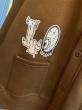 EDWARD LOW ”LOW?” SWEAT CARDIGAN (BROWN)